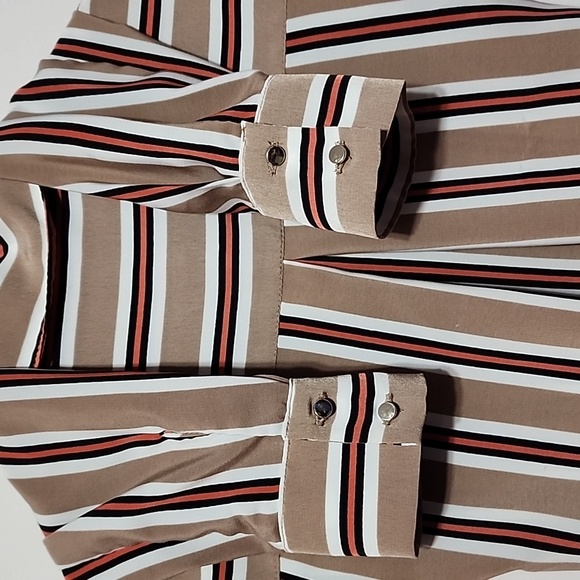 Dynamite Striped Long Sleeves Button Up - Picture 9 of 12